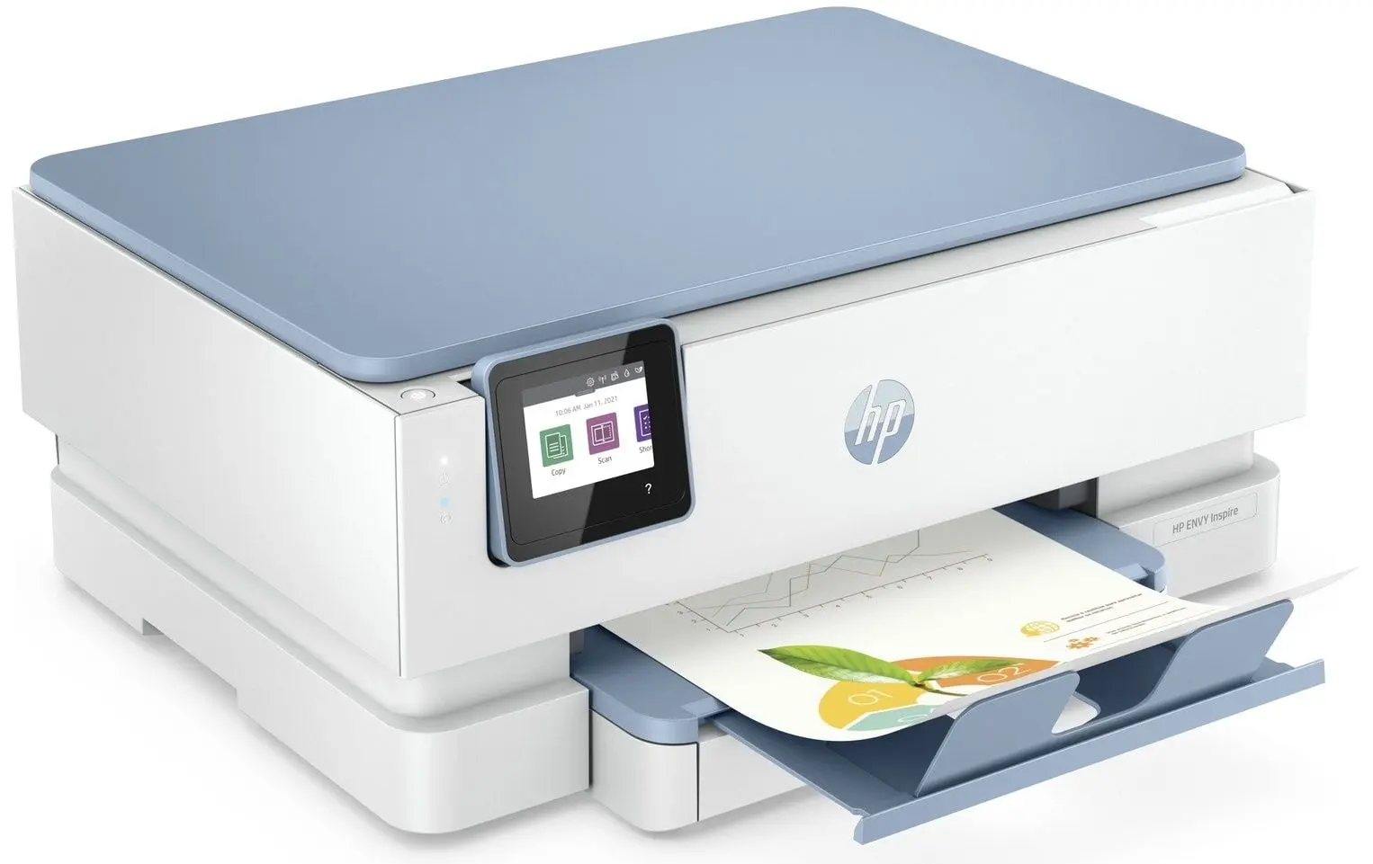 Multifunctional HP Envy Inspire 7221e (White/Blue)