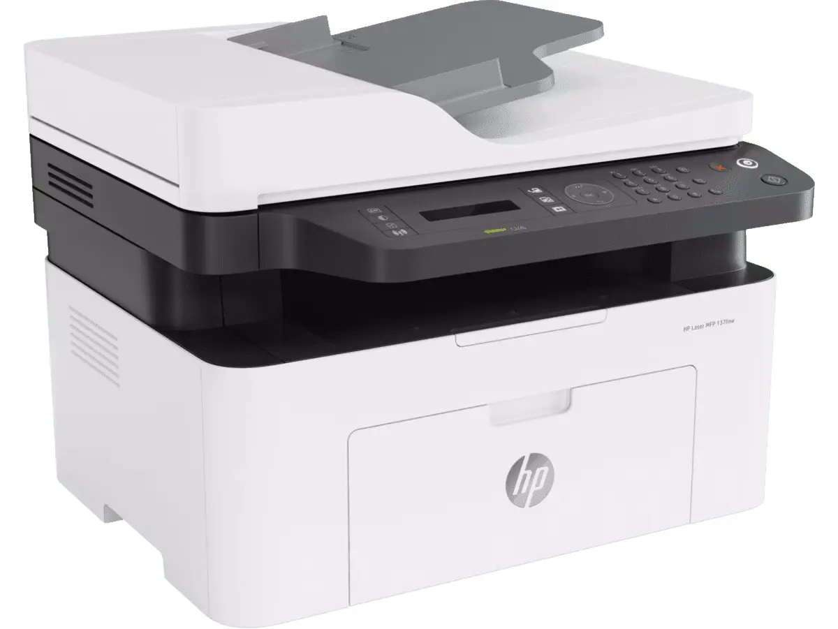 Multifunctional HP Laser 137fnw (White)