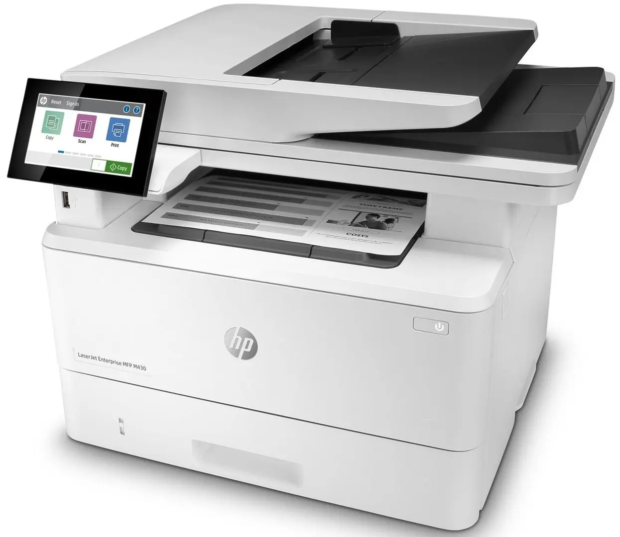 Multifunctional HP LaserJet Enterprise M430f (White)