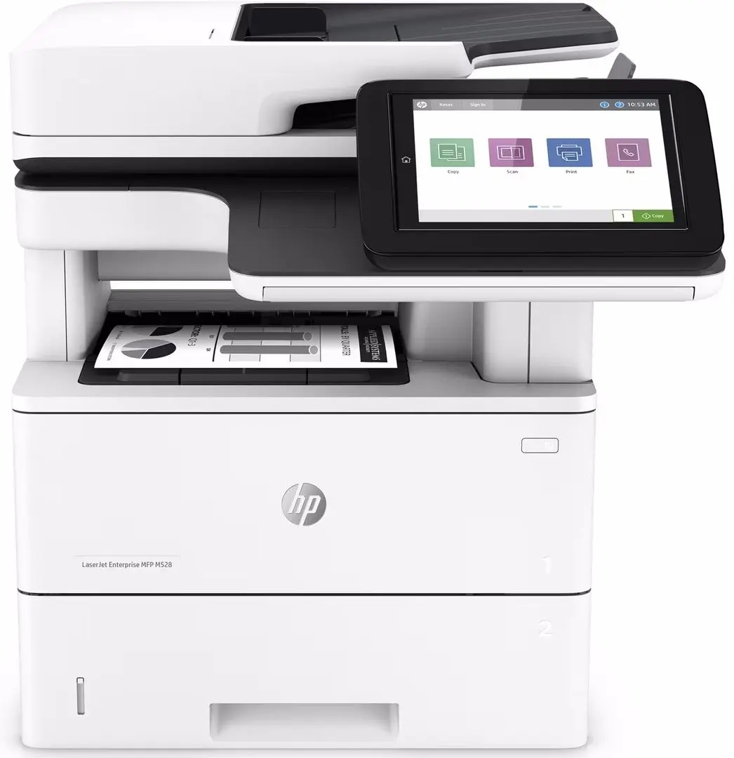 Multifunctional HP LaserJet Enterprise M528dn (White)