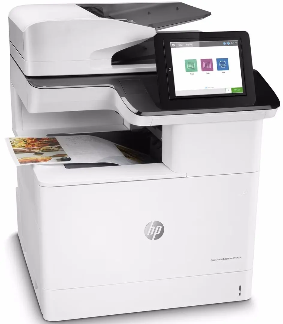 Multifunctional HP LaserJet Enterprise M776dn (White)