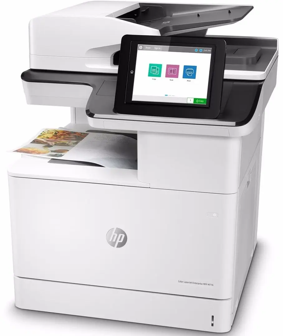 Multifunctional HP LaserJet Enterprise M776dn (White)