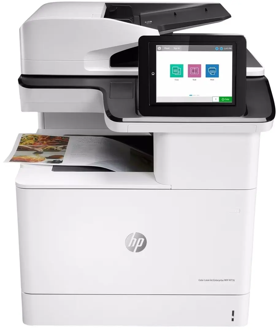Multifunctional HP LaserJet Enterprise M776dn (White)
