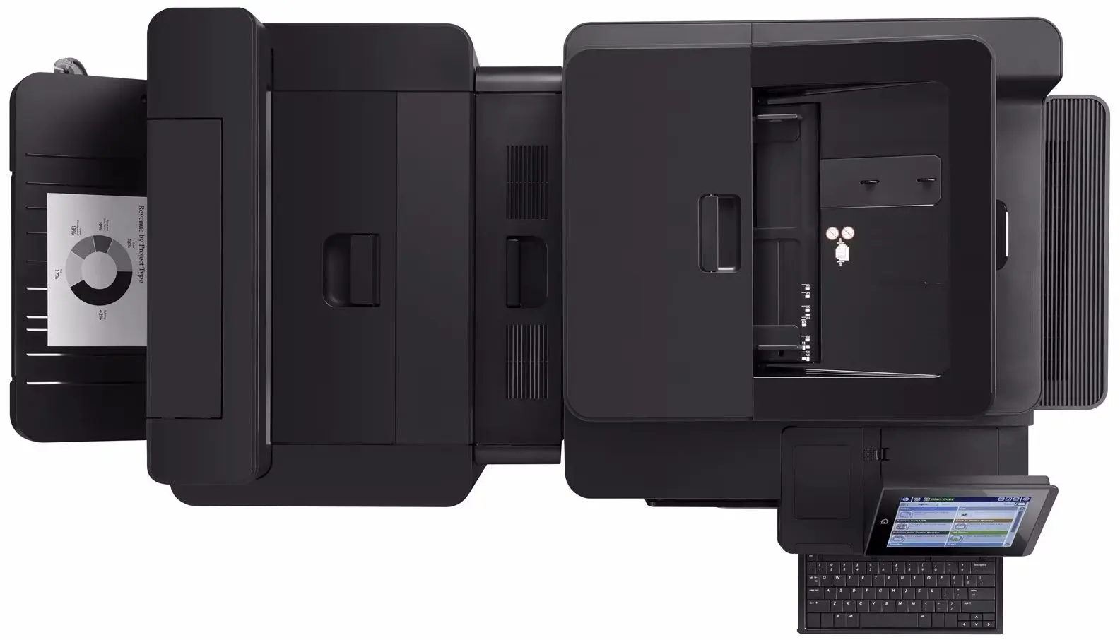 Multifunctional HP LaserJet Enterprise M830z (Black/White)