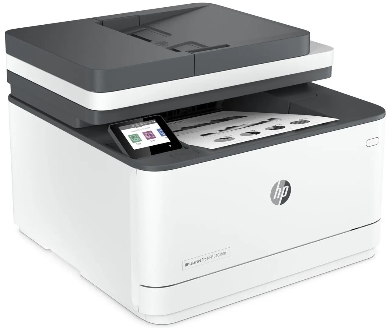 Multifunctional HP LaserJet Pro 3102fdn (White/Black)