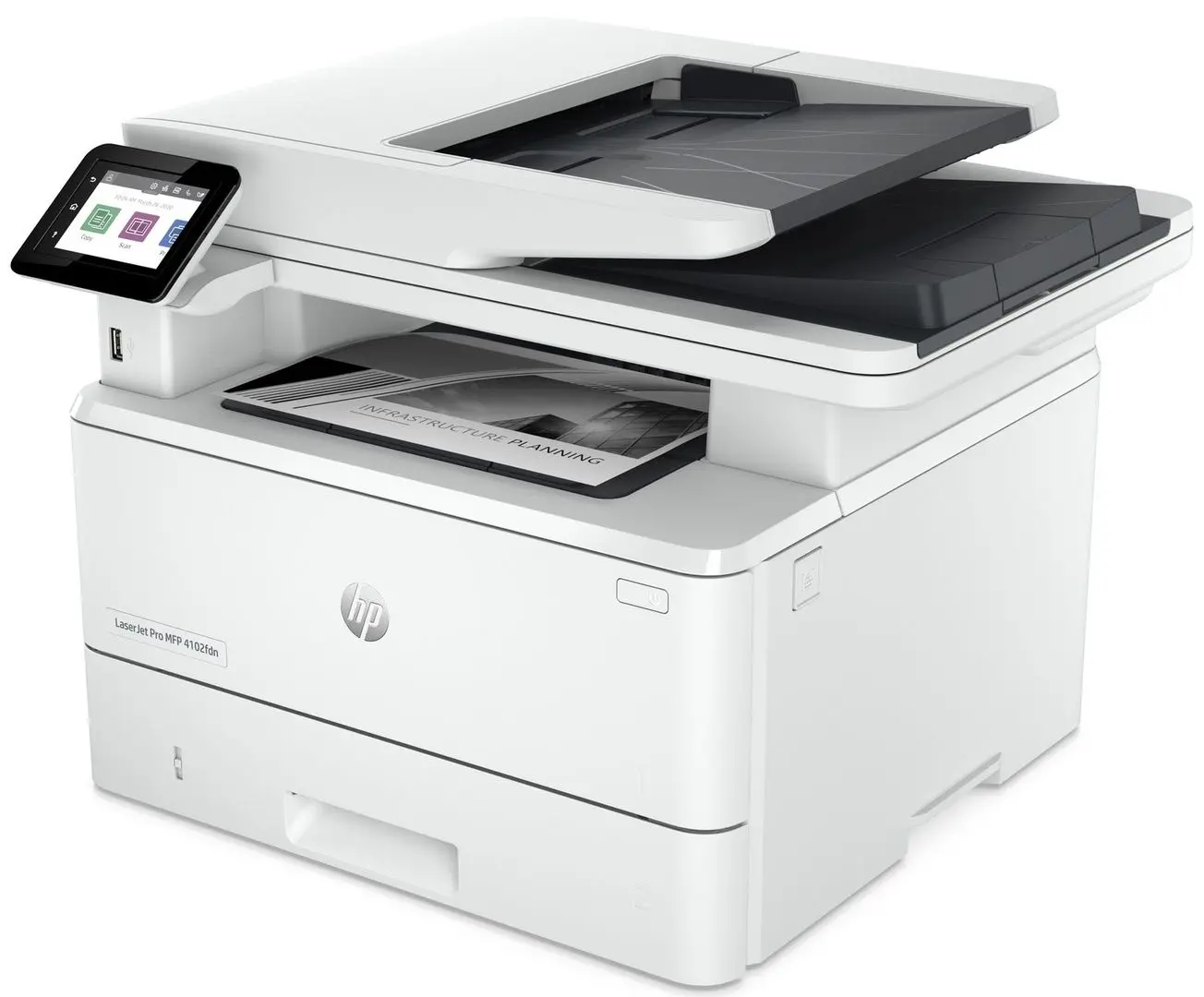 Multifunctional HP LaserJet Pro 4102fdn (White/Black)