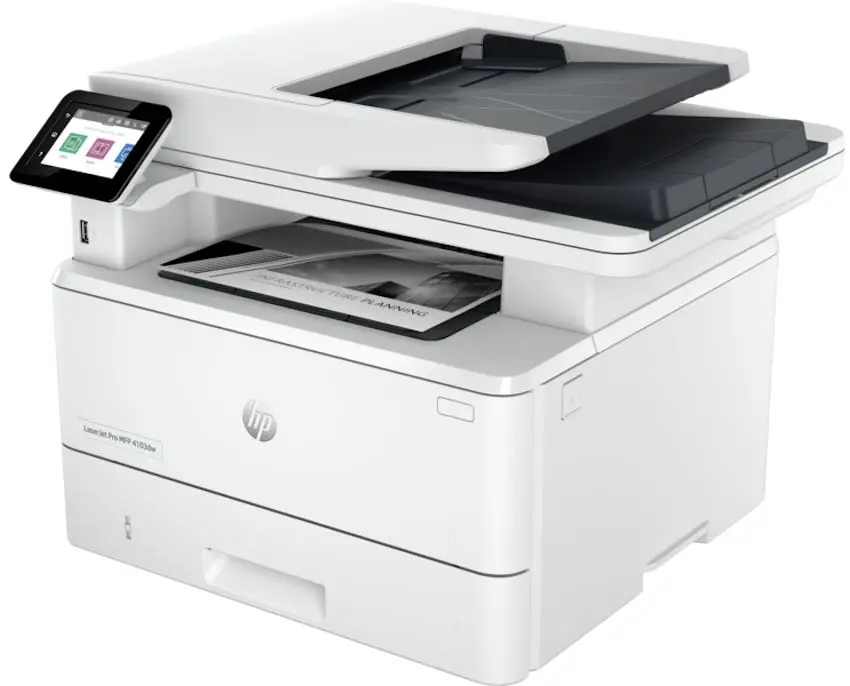 Multifunctional HP LaserJet Pro 4103dw (White)