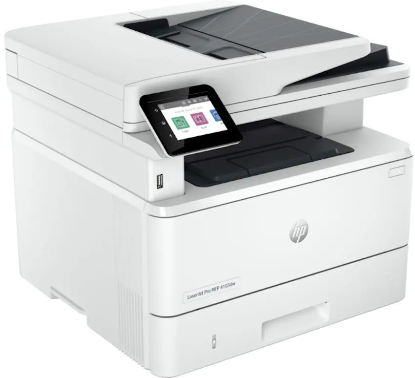 Multifunctional HP LaserJet Pro 4103dw (White)