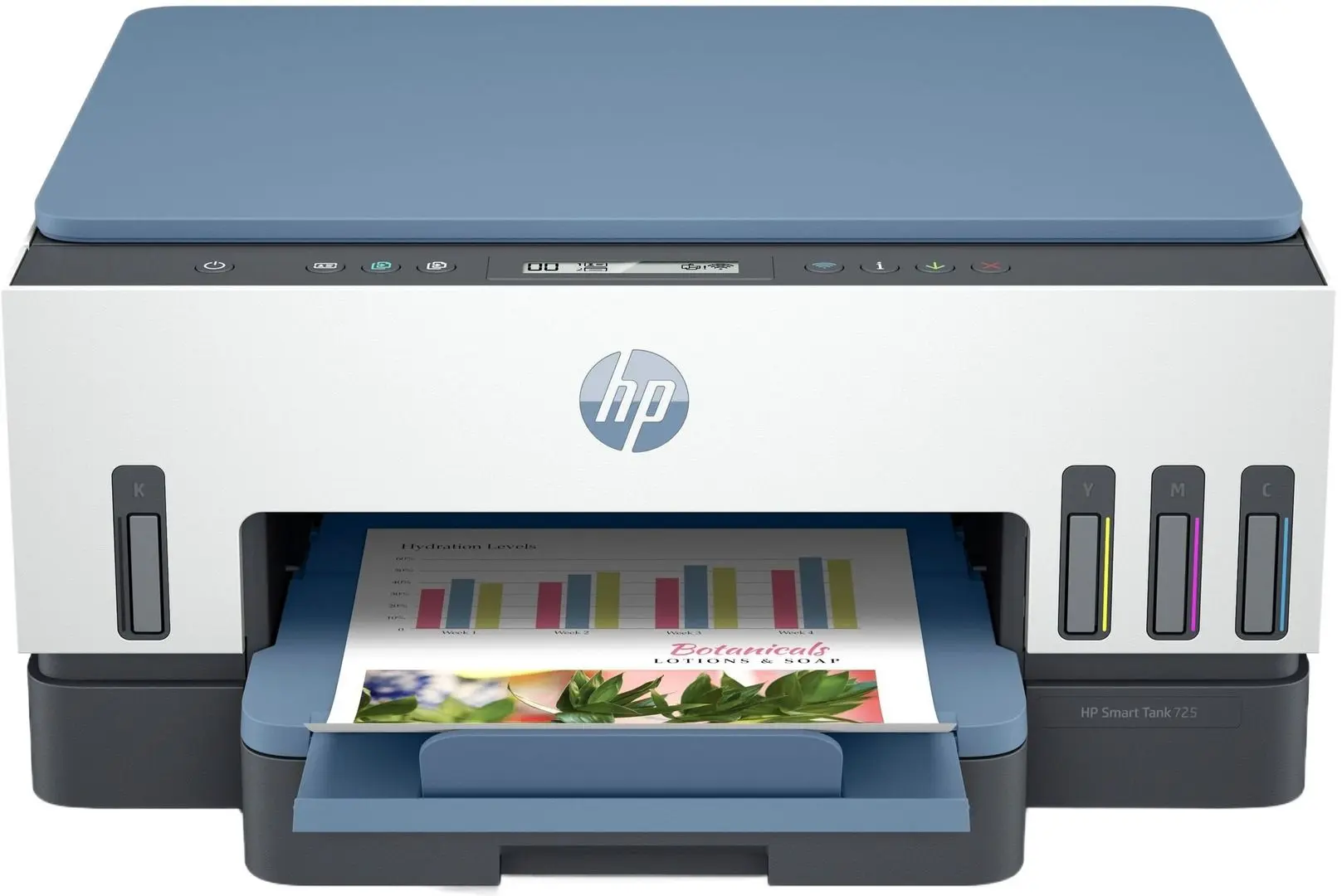 Multifunctional HP Smart Tank 725 (White/Blue)