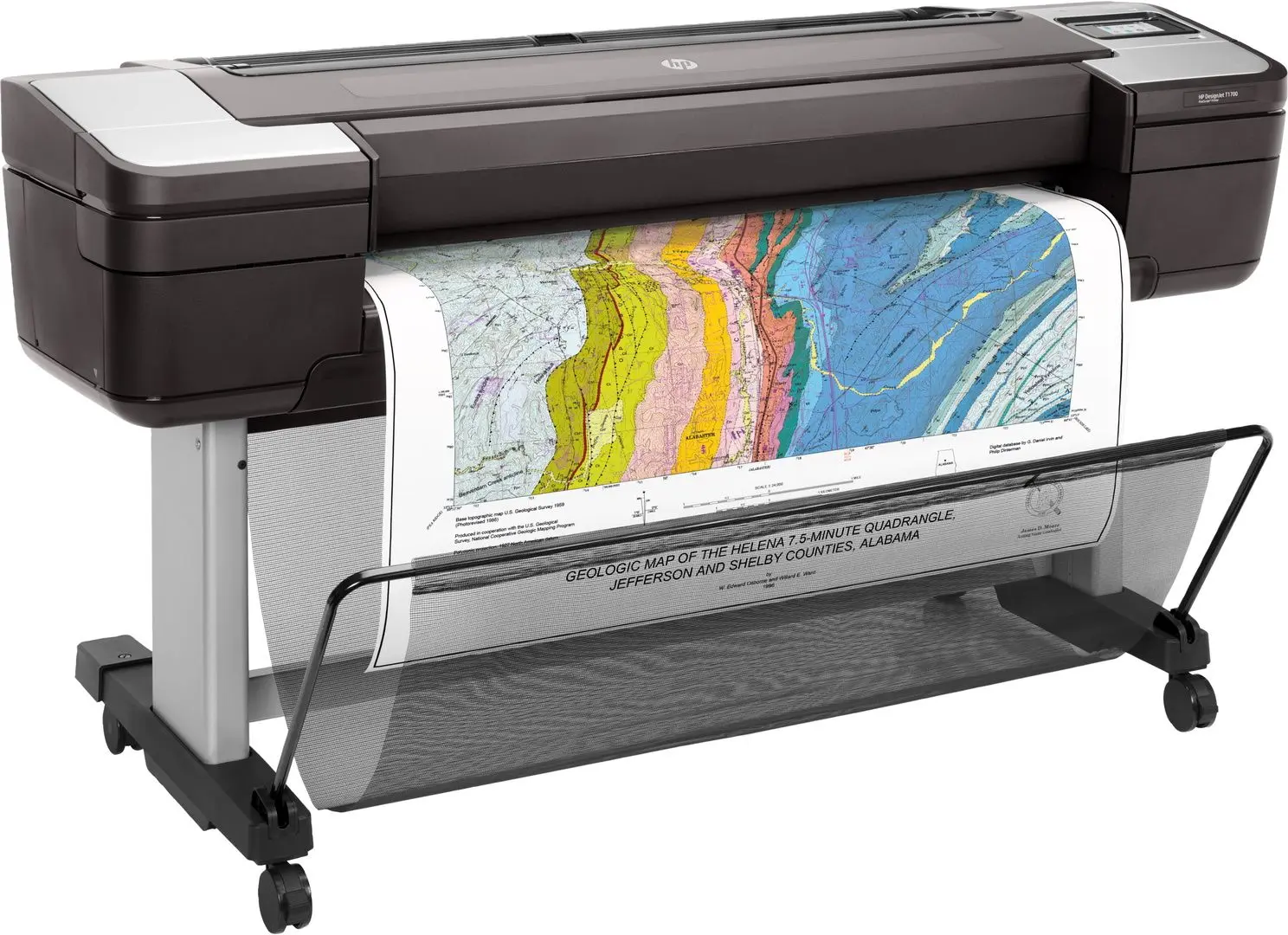 Plotter HP DesignJet T1700 1VD87A (Black)