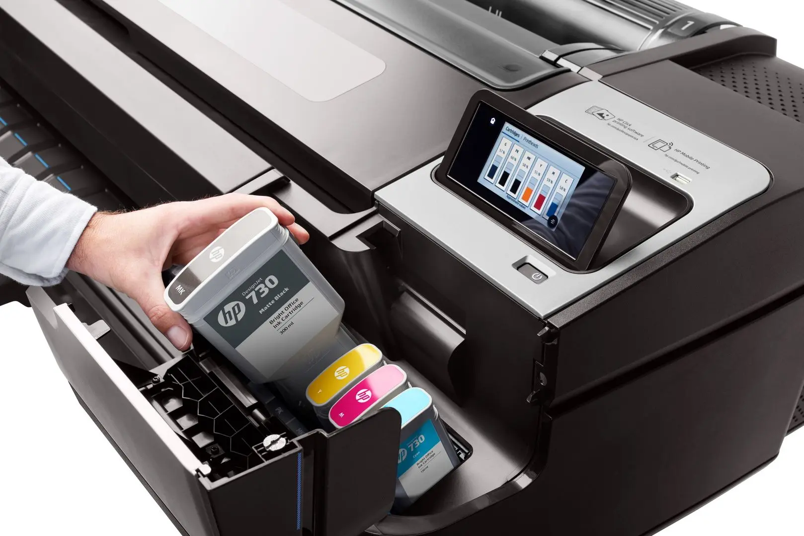 Plotter HP DesignJet T1700 1VD87A (Black)