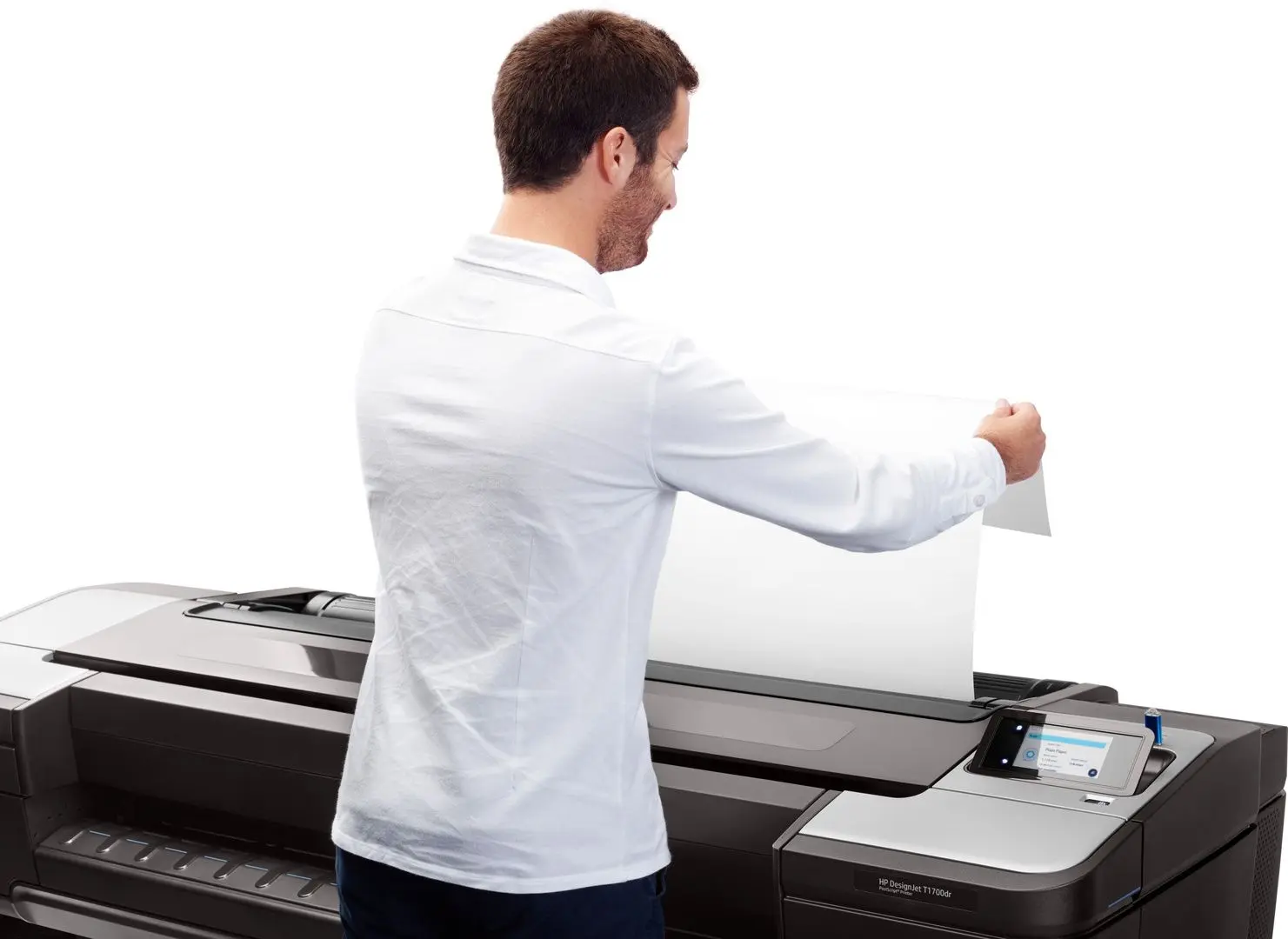 Plotter HP DesignJet T1700 1VD87A (Black)