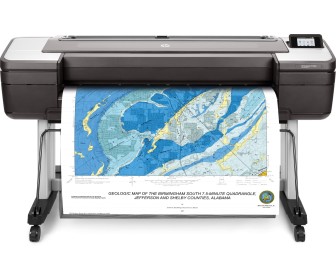 Плоттер HP DesignJet T1700dr W6B56A (Black)