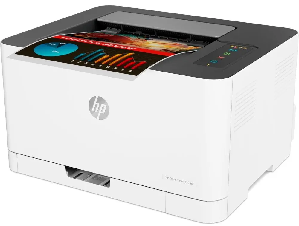 Printer HP Color LaserJet 150nw (White)