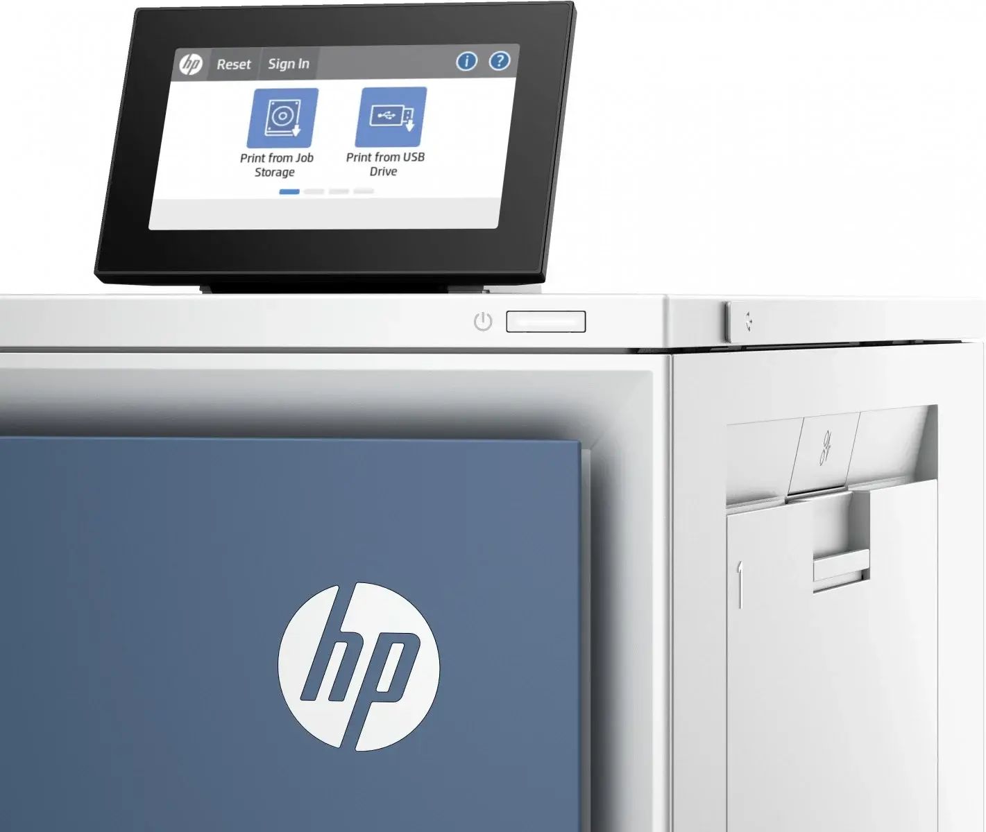 Imprimanta HP Color LaserJet Enterprise 5700dn (White/Blue)
