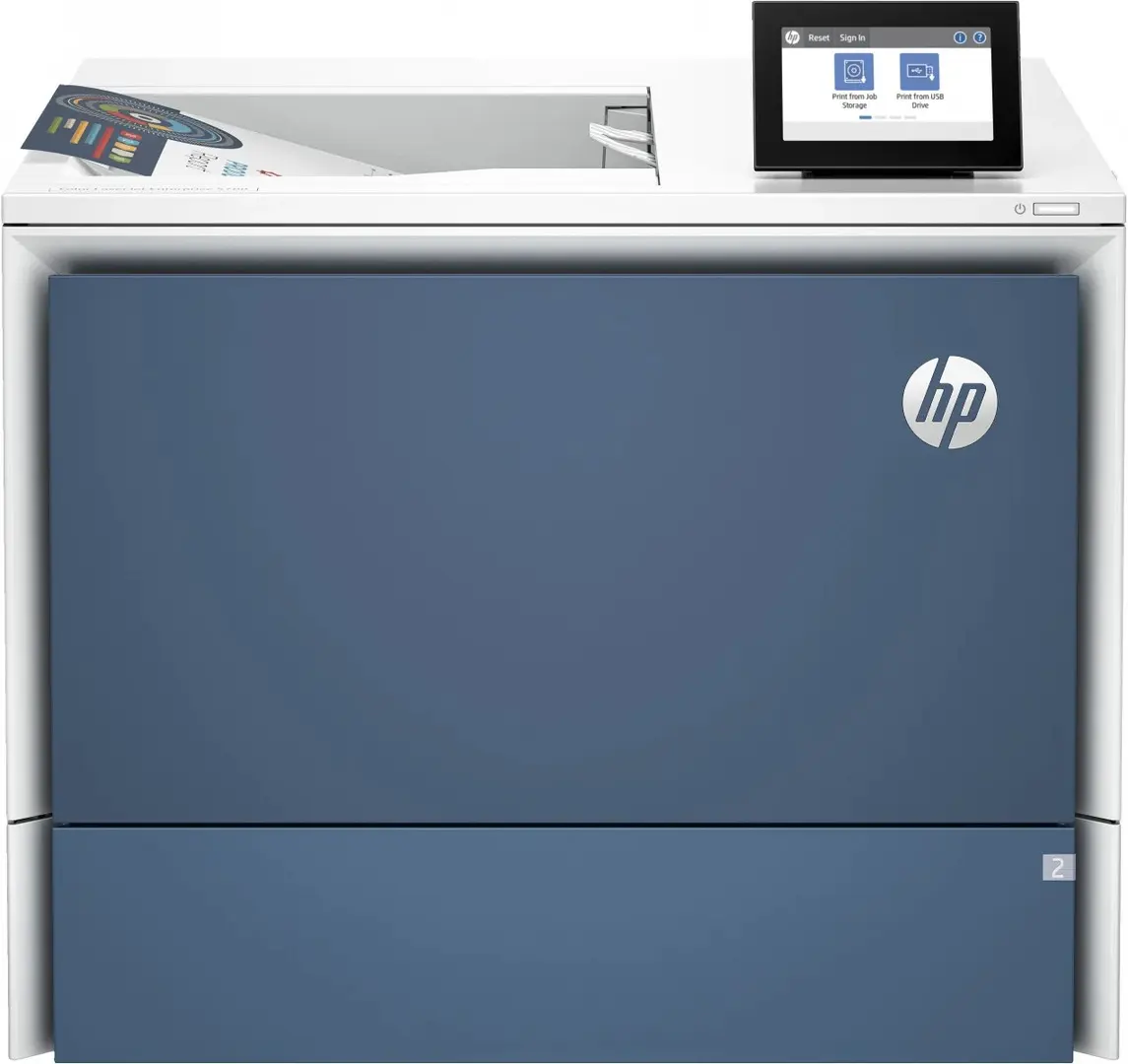 Imprimanta HP Color LaserJet Enterprise 5700dn (White/Blue)