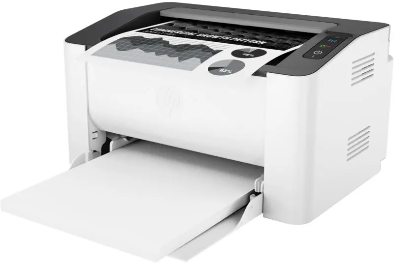 Printer HP Laser 107w (White/Gray) - 3