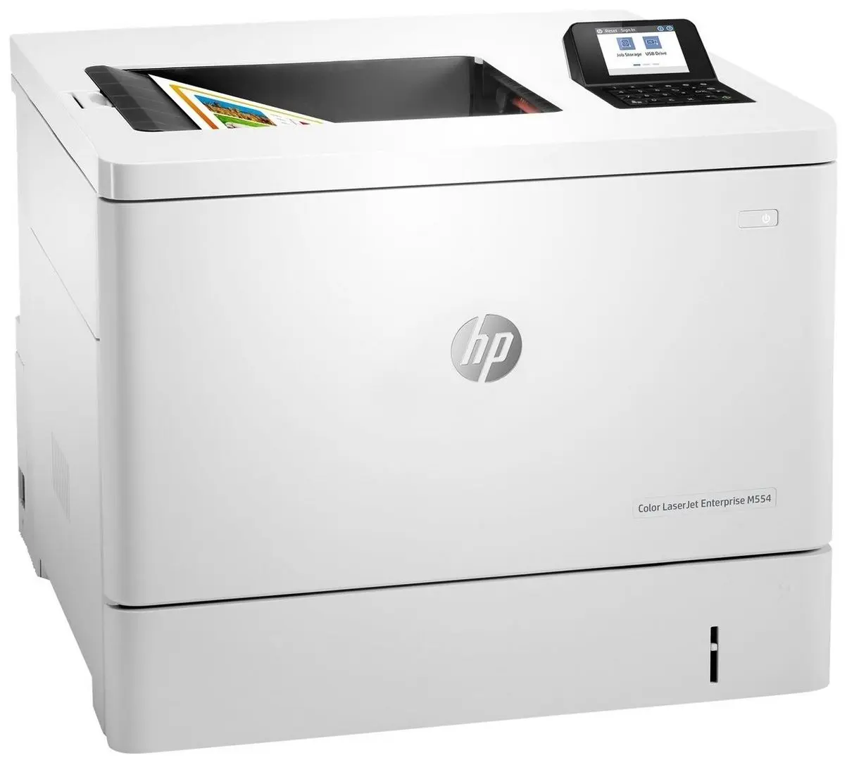 Принтер HP LaserJet Enterprise M554dn (White)