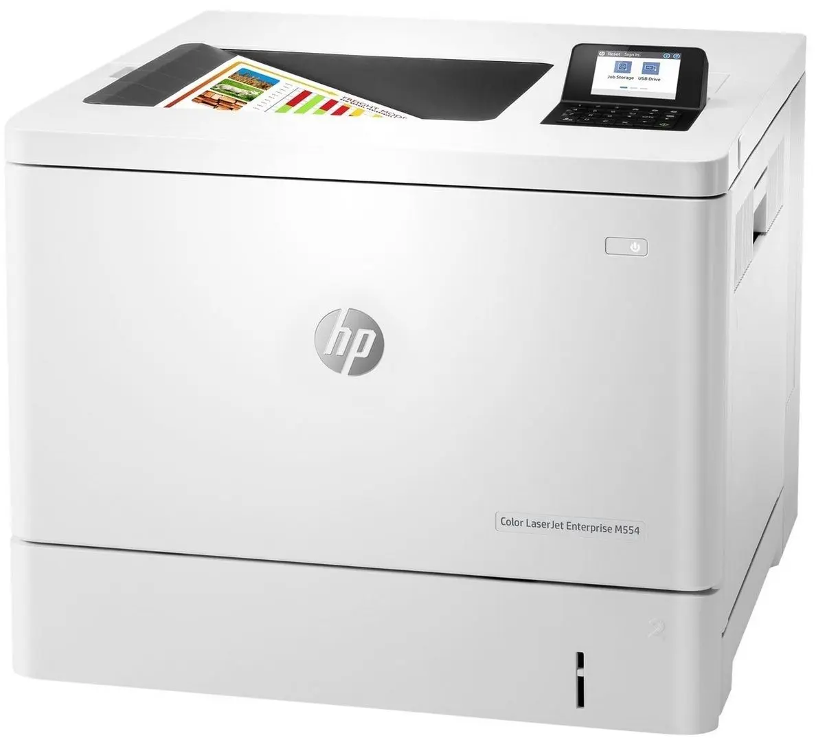 Принтер HP LaserJet Enterprise M554dn (White)