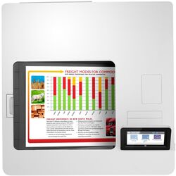 Printer HP LaserJet Enterprise M555x (White) Thumb