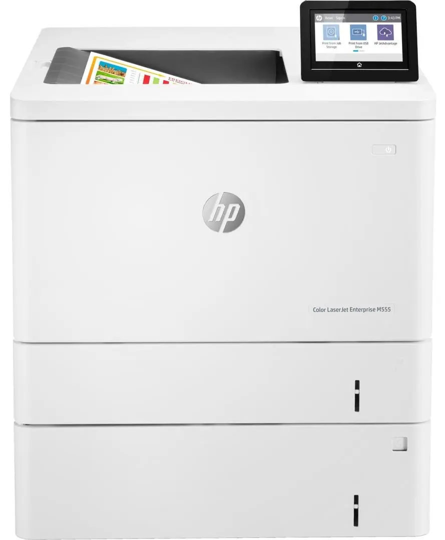 Printer HP LaserJet Enterprise M555x (White)