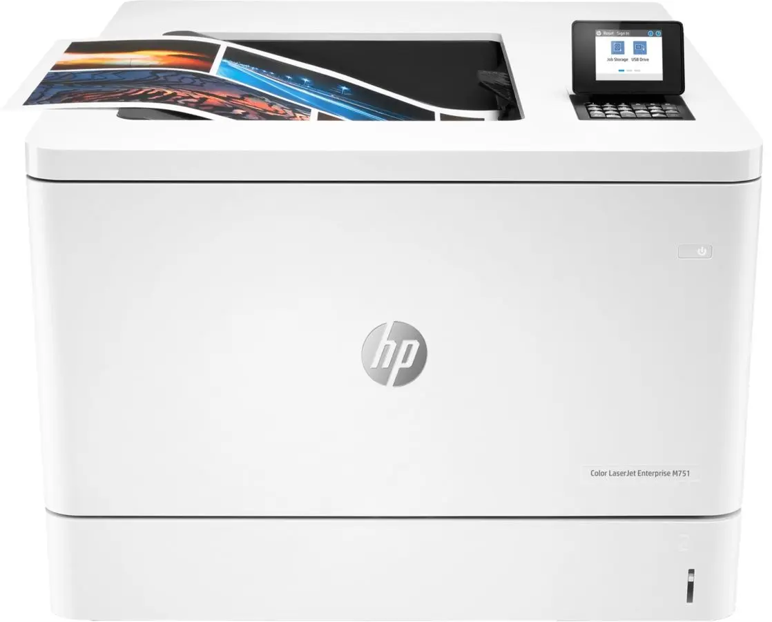Printer HP LaserJet Enterprise M751dn (White)