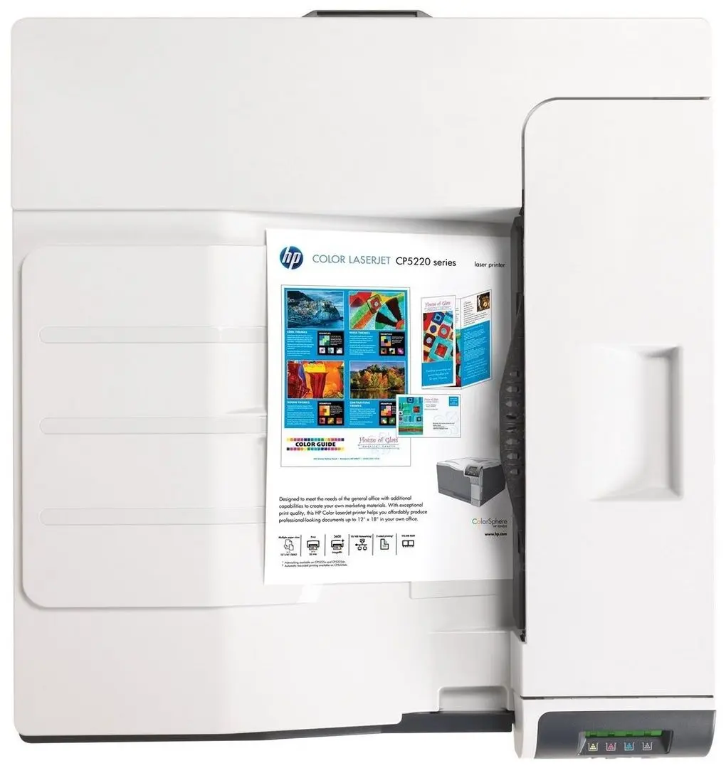 Imprimanta HP LaserJet Professional CP5225 (White/Grey)