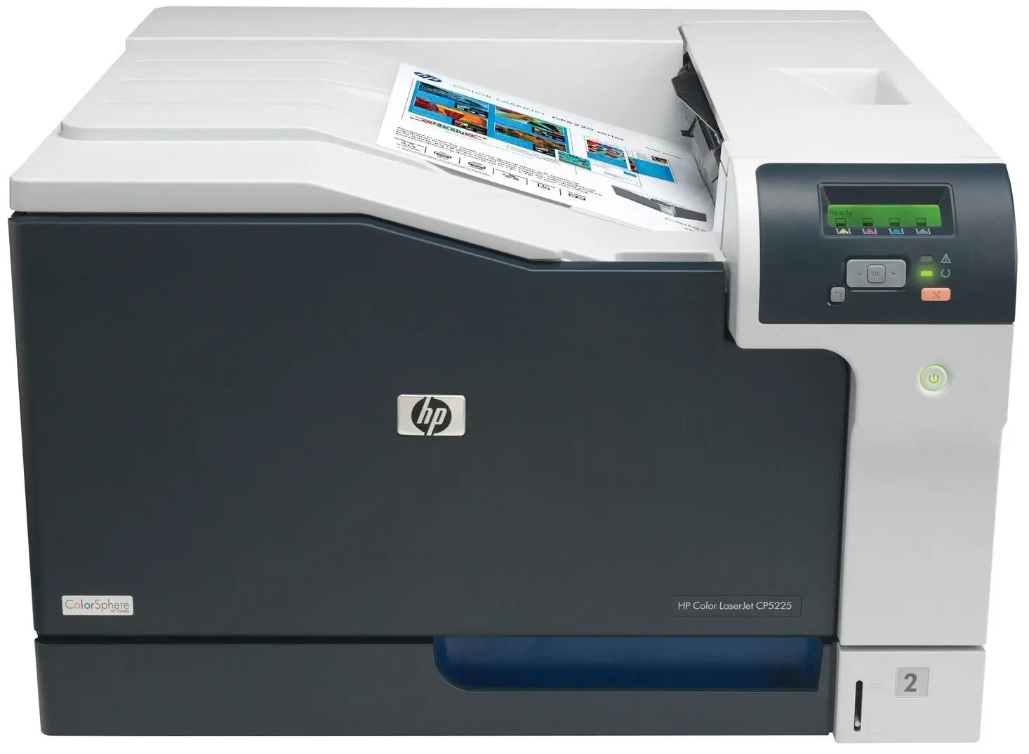 Imprimanta HP LaserJet Professional CP5225 (White/Grey)