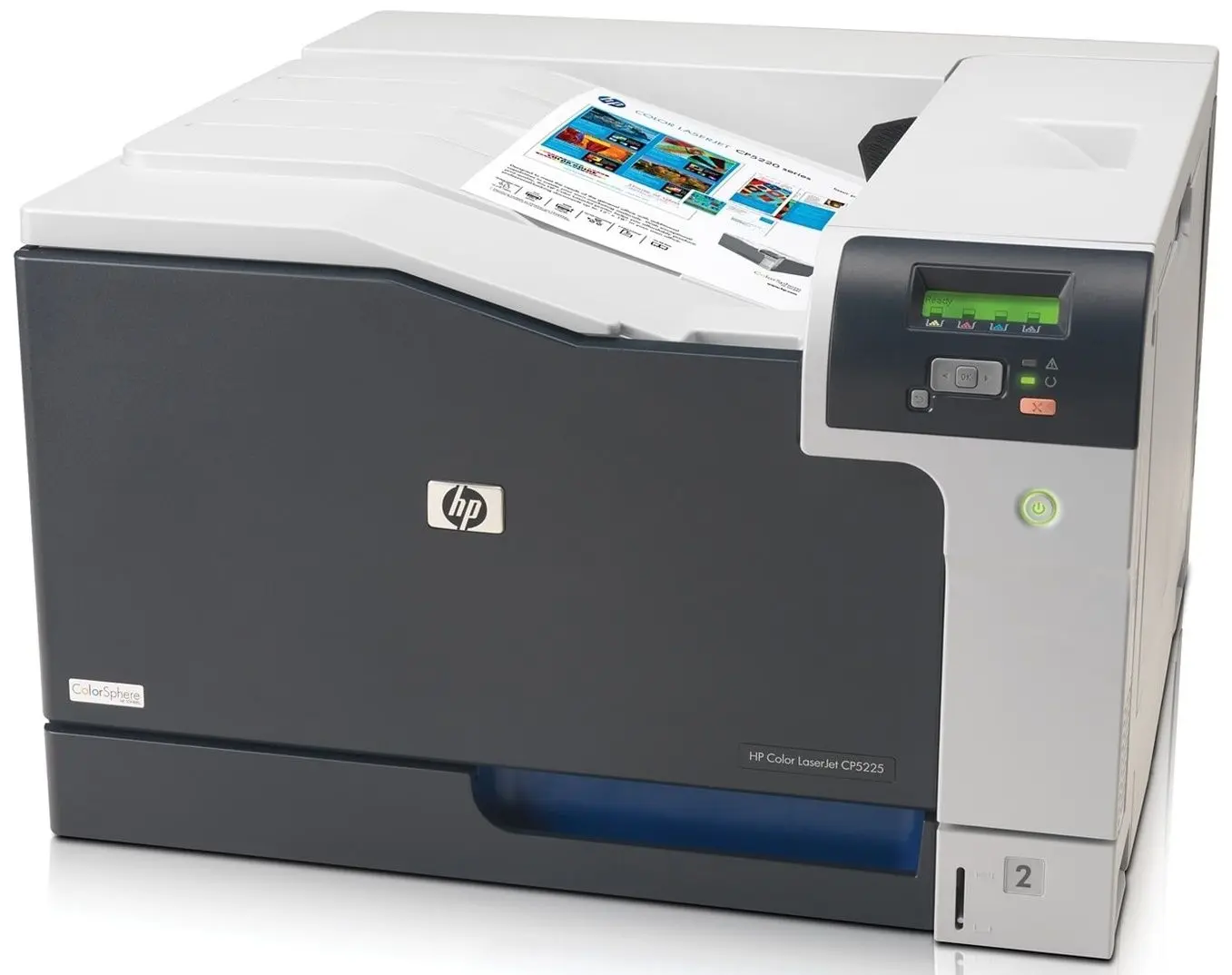 Printer HP LaserJet Professional CP5225n (White/Grey)