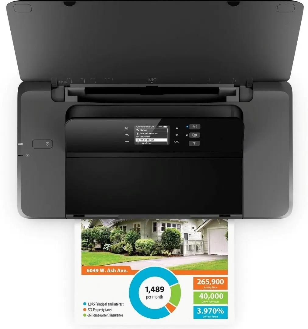 Принтер HP OfficeJet 200 CZ993A#BHC (Black)