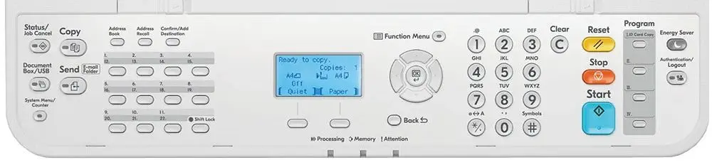 Multifunctional Kyocera Ecosys MA4500fx (White/Black)