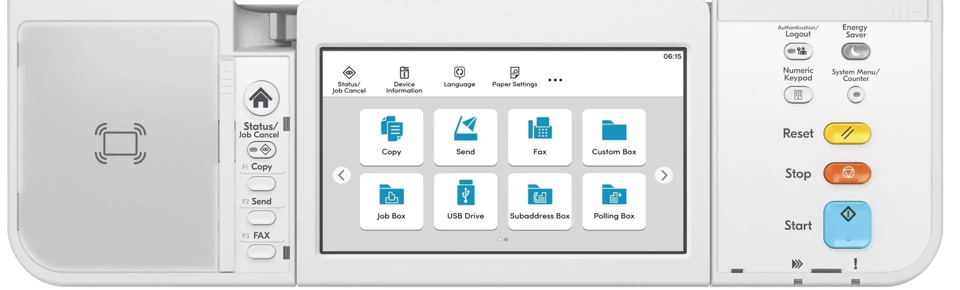 Multifunctional Kyocera Ecosys MA5500ifx (White/Black)