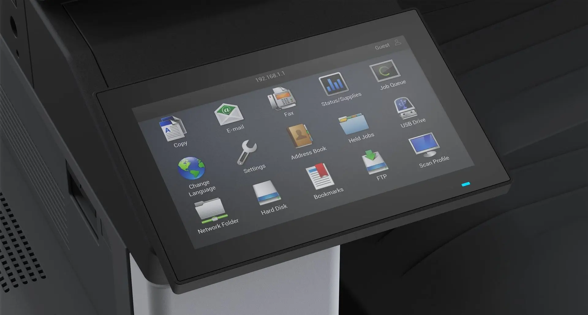 Multifunctional Lexmark CX930DSE (White/Black) - 3