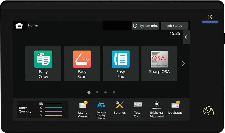 Multifunctional Sharp BP-50C26EU (Gray)