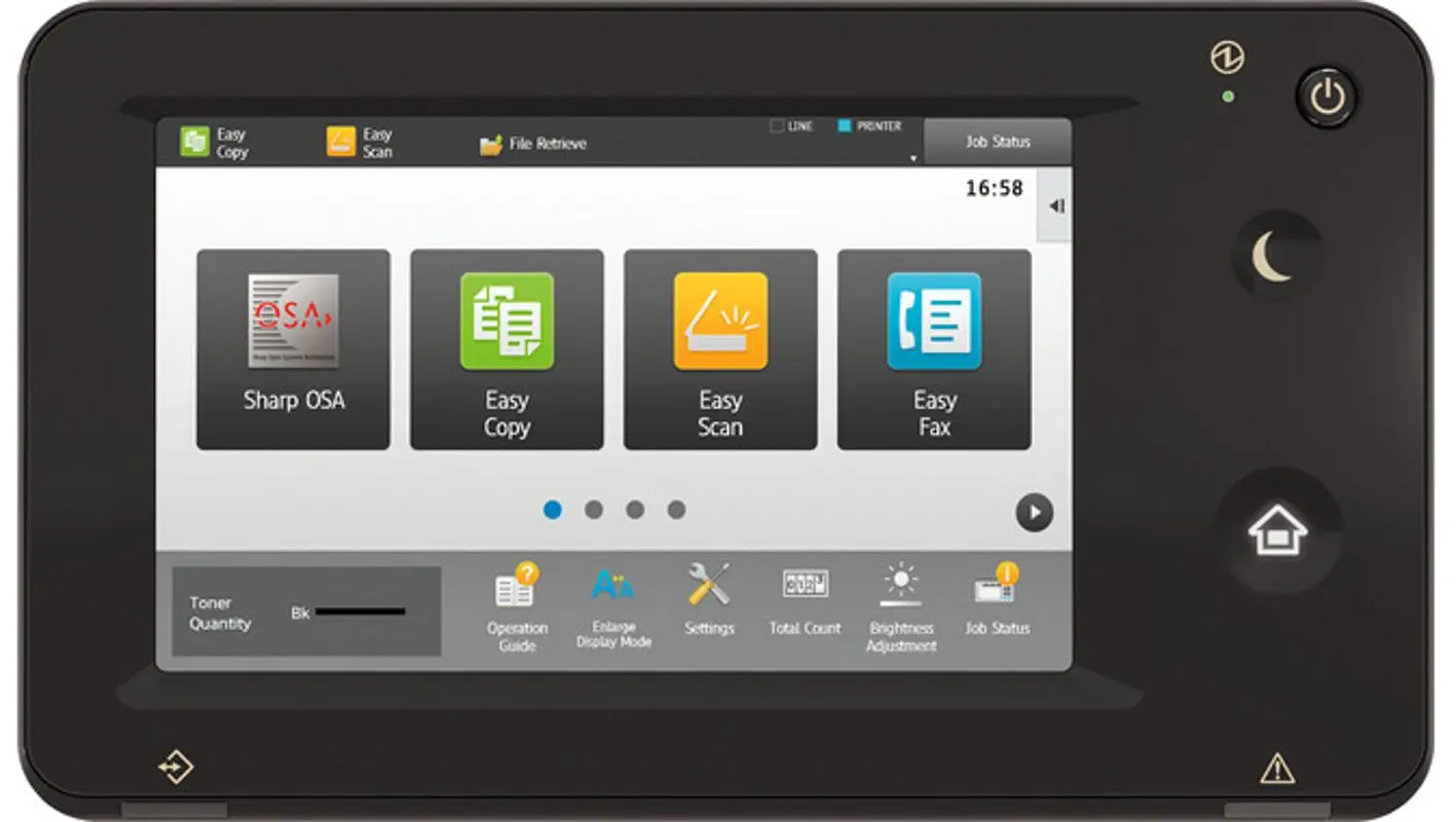 Multifunctional Sharp Nova E2 BP-30M31EU (Black/White)