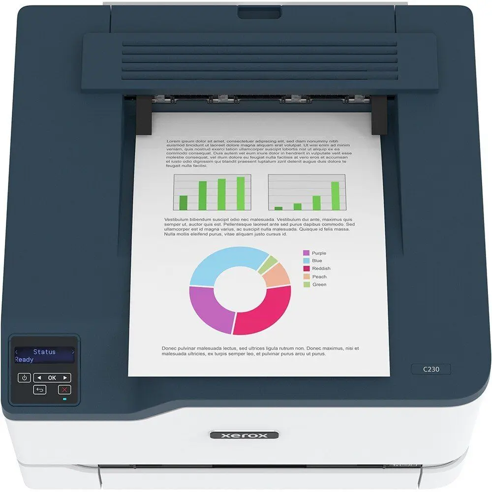 Imprimanta Xerox C230V (White/Black) - 4