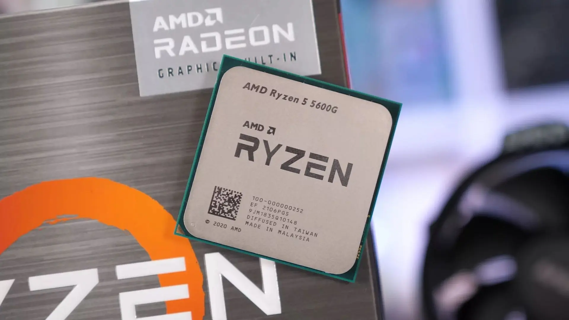 Procesor AMD Ryzen 5 5600G (Tray) - 3