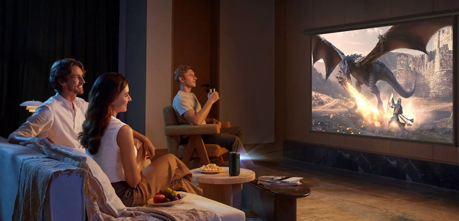 Proiector Anker Nebula Capsule 3 (Black) - 7