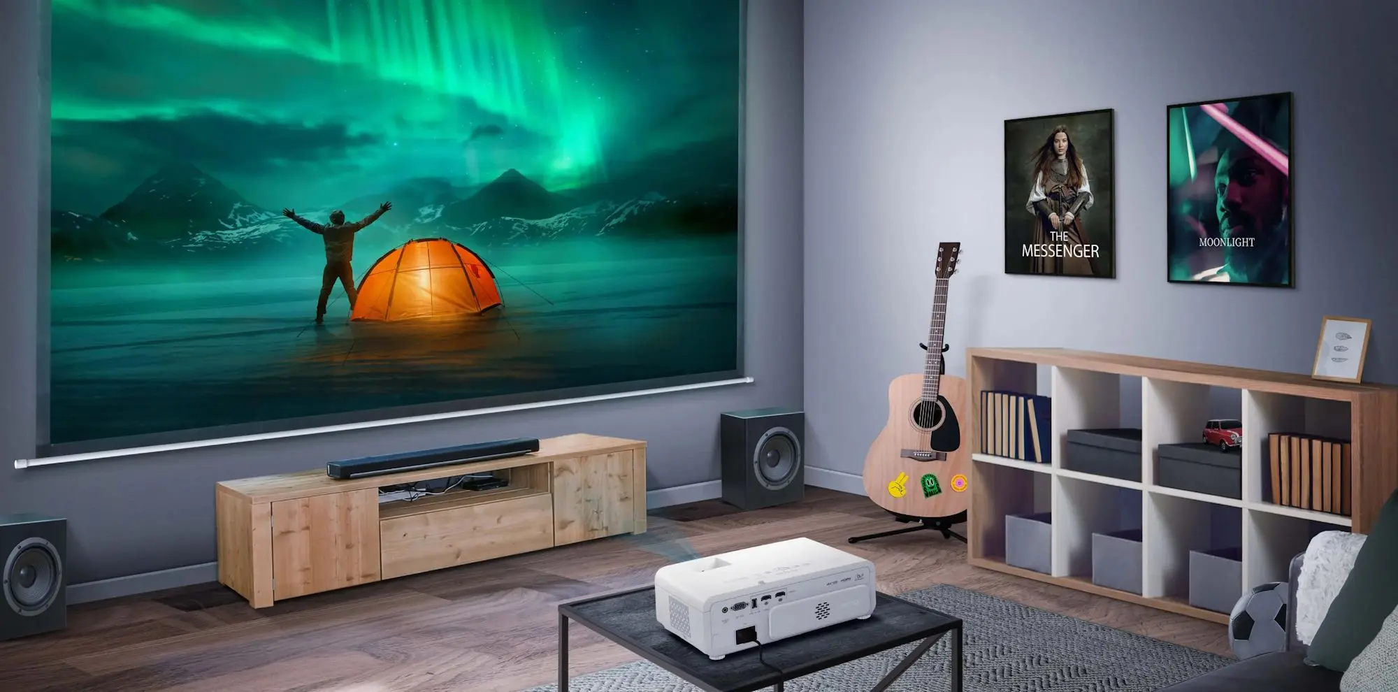 Proiector BenQ TK710STi (White/Grey)