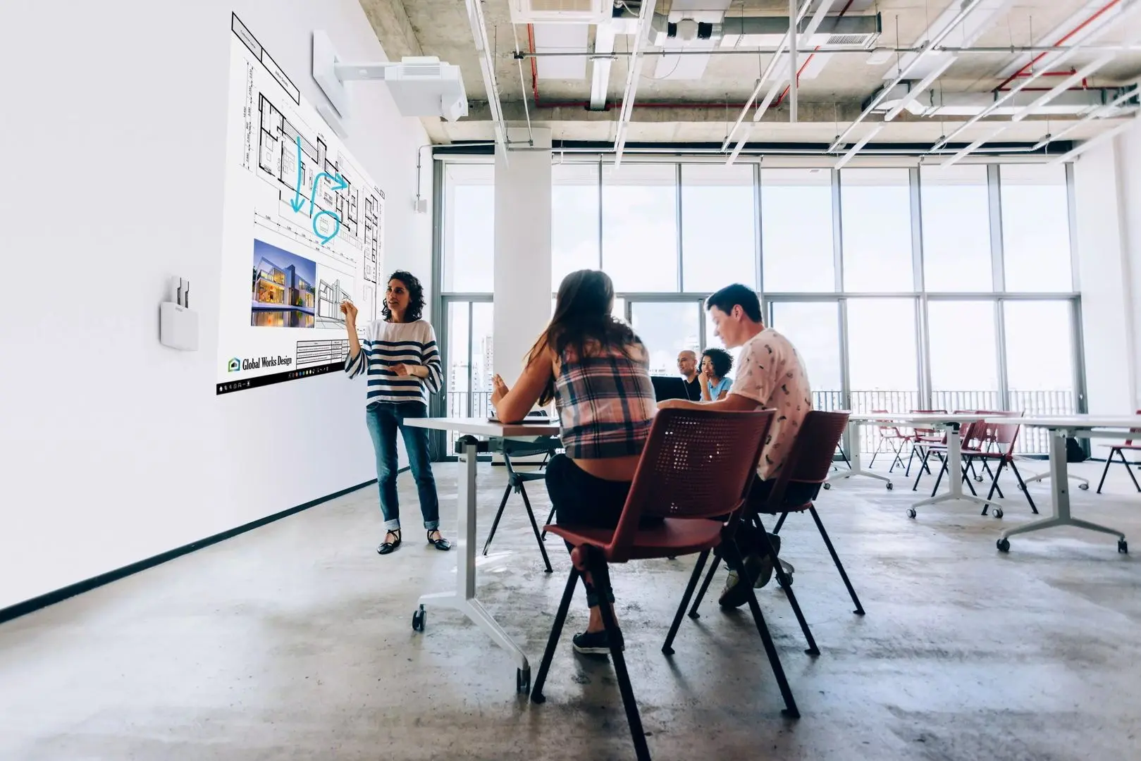 Интерактивный проектор Epson EB-1485Fi (White)