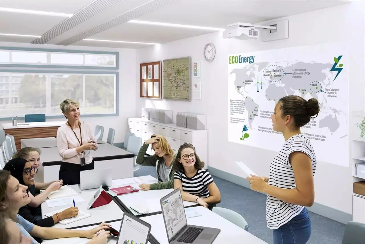 Proiector interactiv Epson EB-760Wi (White)