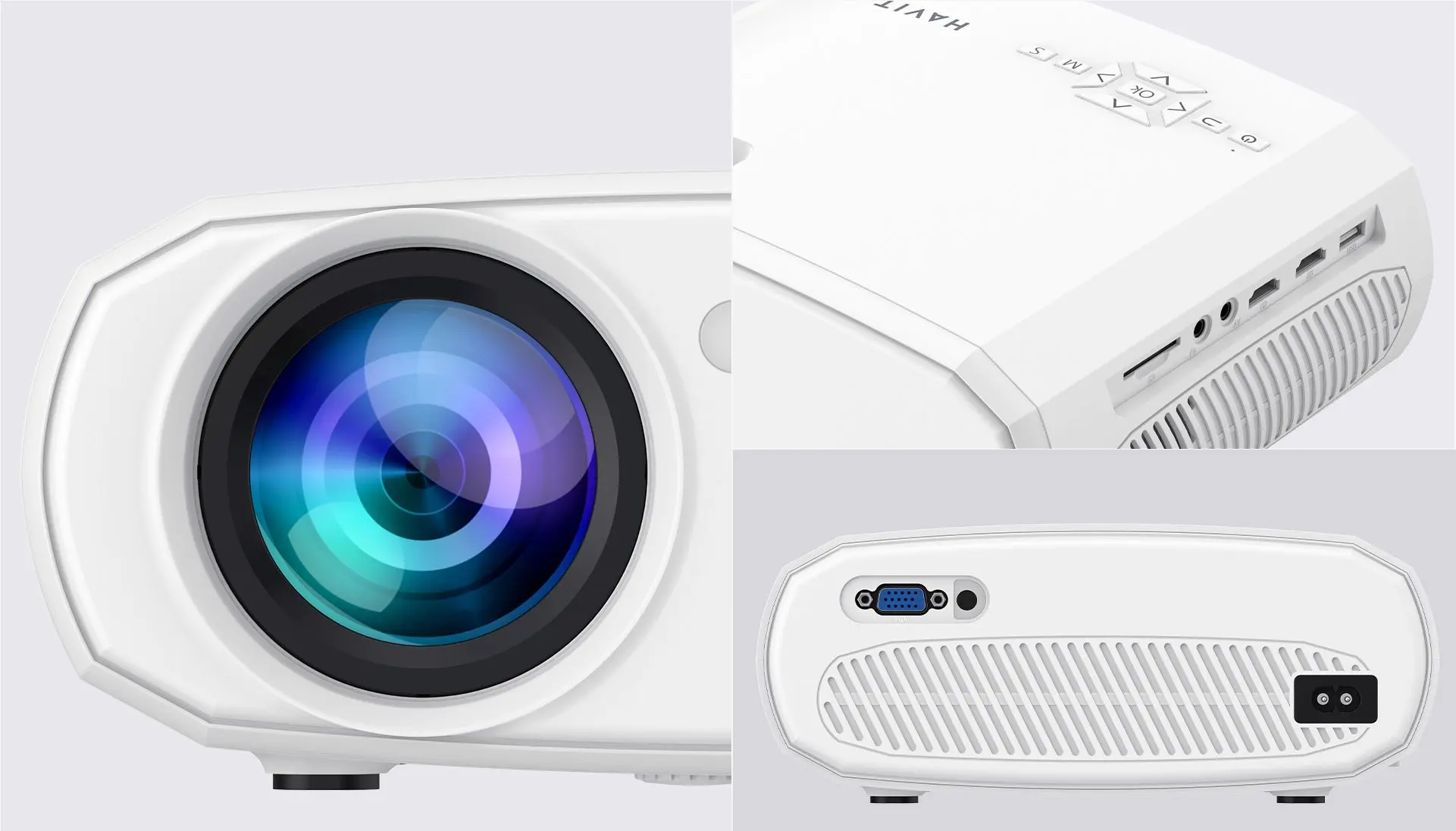 Проектор Havit PJ202 PRO (White) - 3