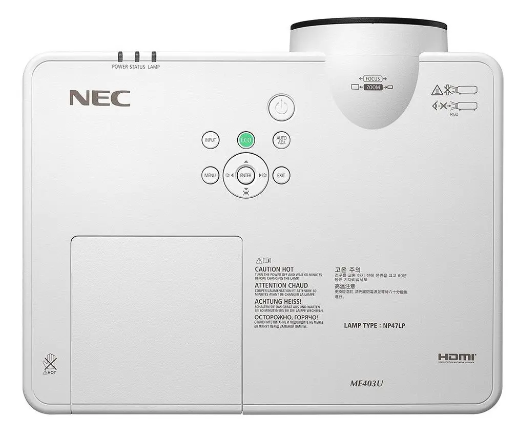 Проектор NEC ME403U (White)