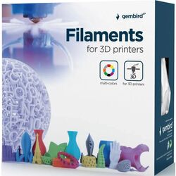Filament pentru imprimanta 3D Gembird 3DP-PLA1.75-01-BK (Black) Thumb