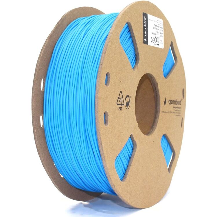Филамент для 3D-принтера Gembird 3DP-TPE1.75-01-B (Blue)