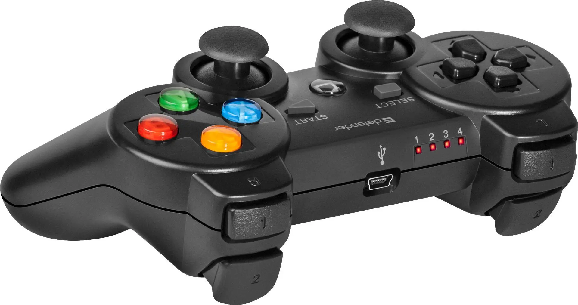 Gamepad fara fir Defender Crusher (Black) - 2