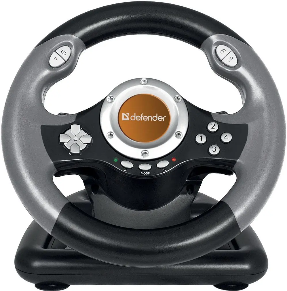 Игровой руль Defender Challenge Mini (Black)