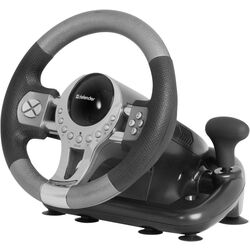 Volan gaming Defender Forsage GTR (Black/Silver) Thumb