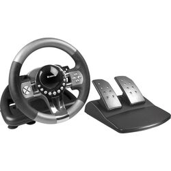 Volan gaming Defender Forsage GTR (Black/Silver)