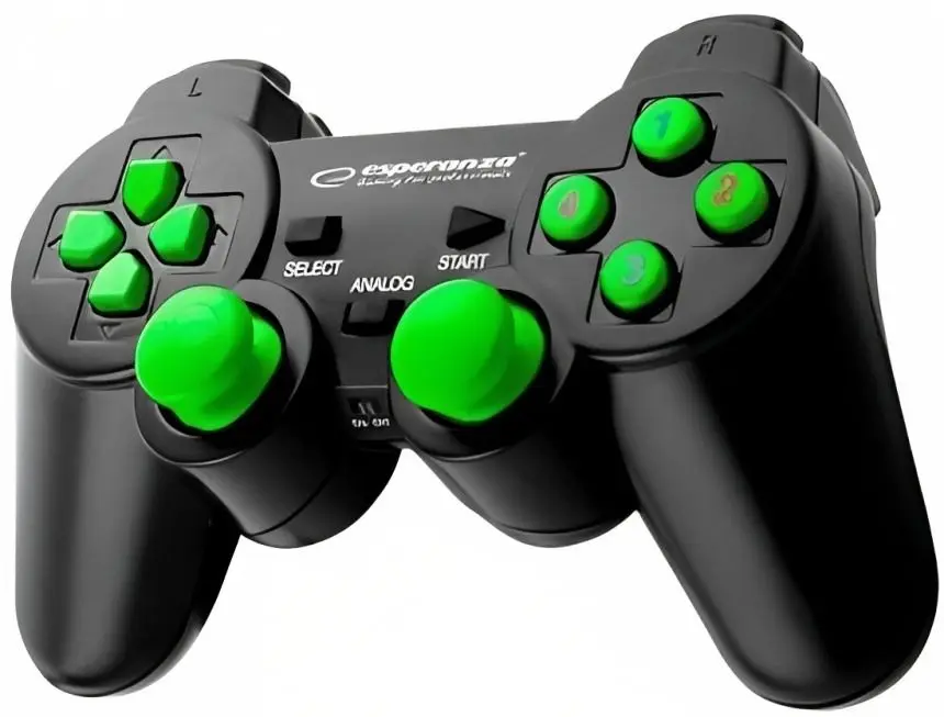 Gamepad fara fir Esperzana Gladiator EGG108G (Black/Green)